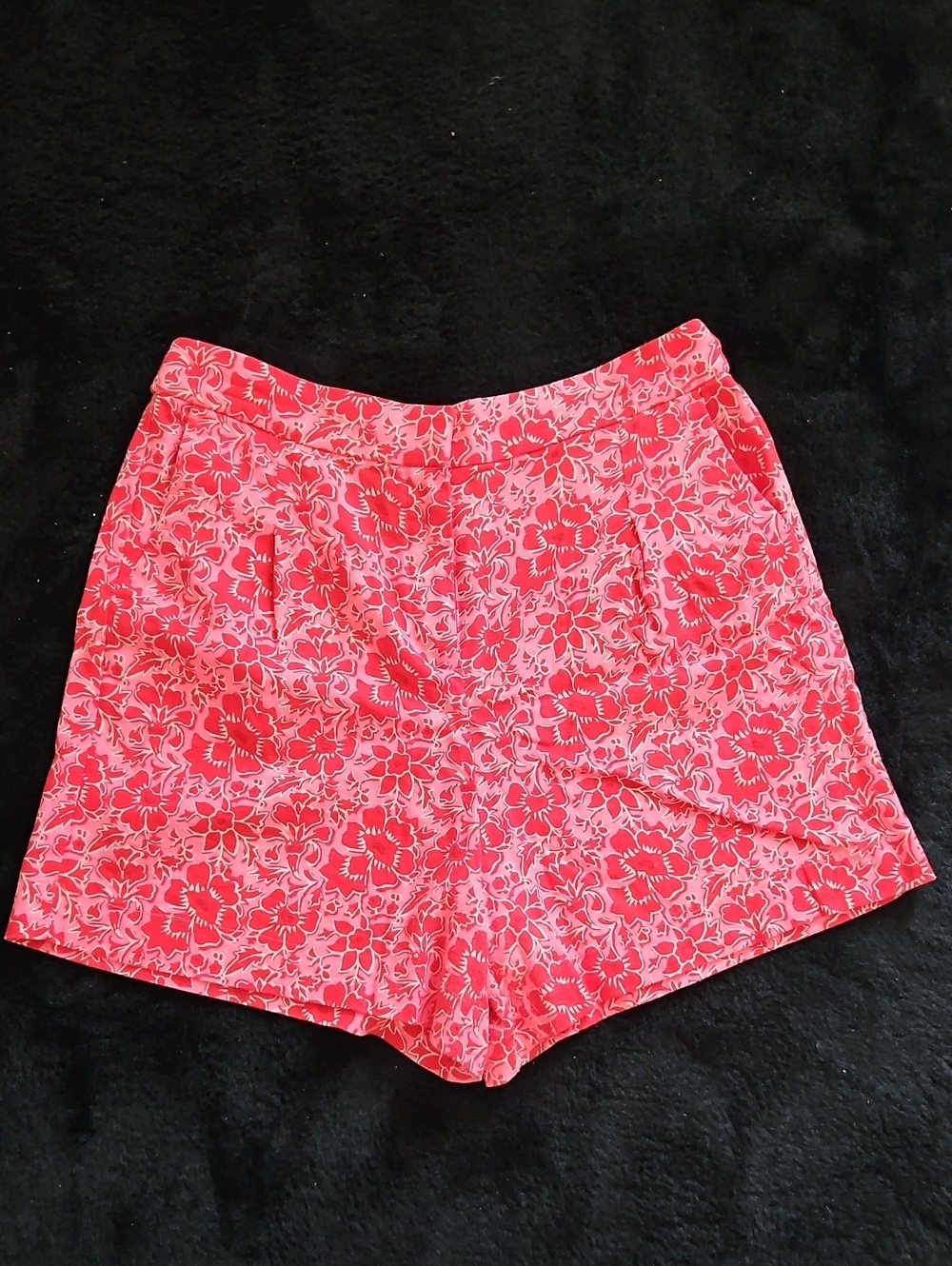 J. Crew Pink Floral Bermuda Shorts